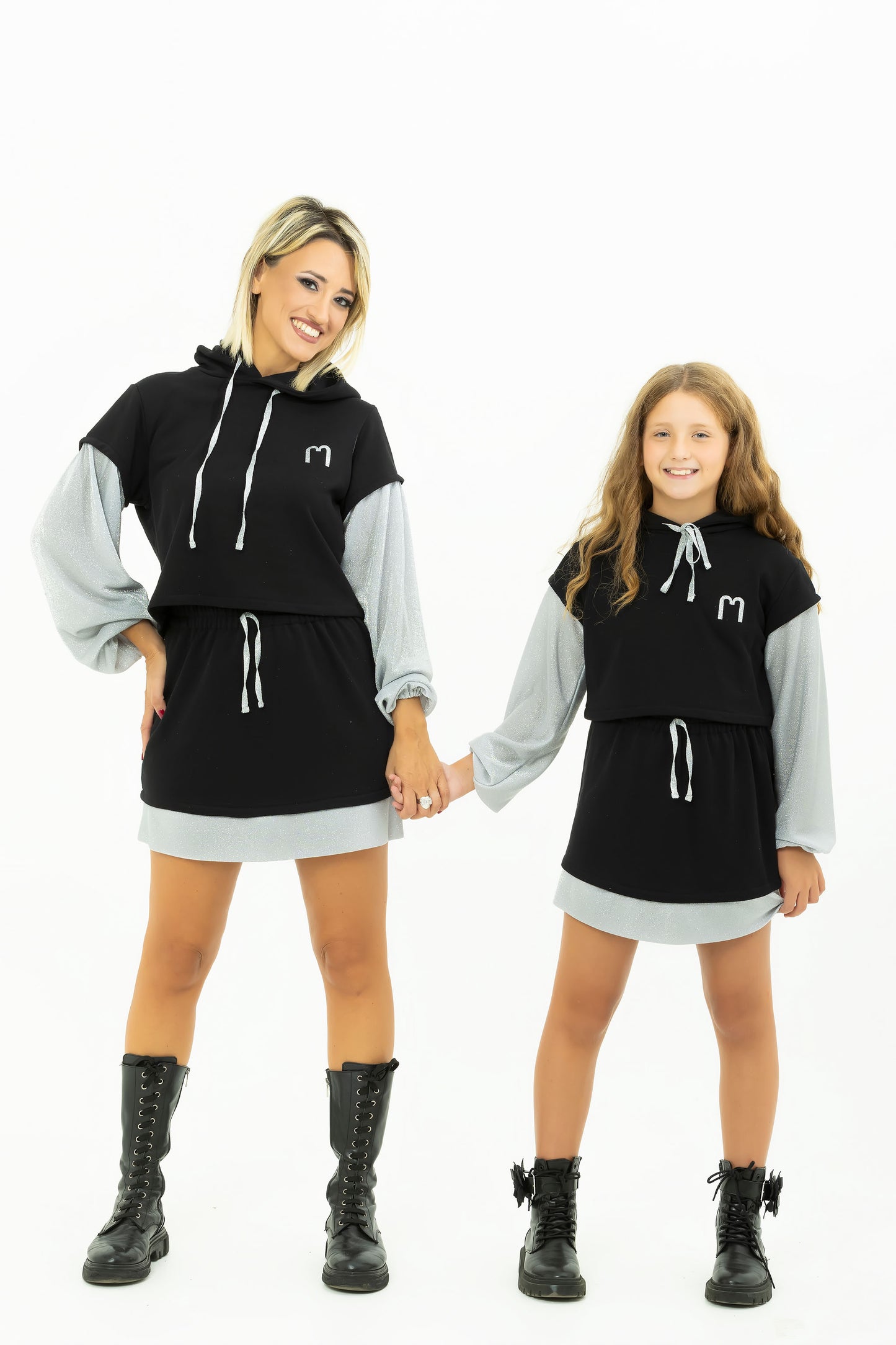 Set felpa glitter bambina