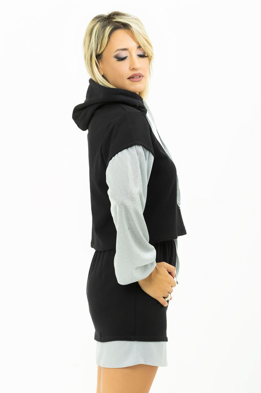 Set in felpa e glitter