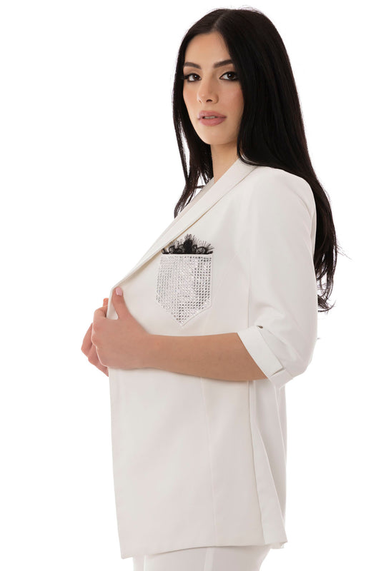 Pilar blazer gioiello