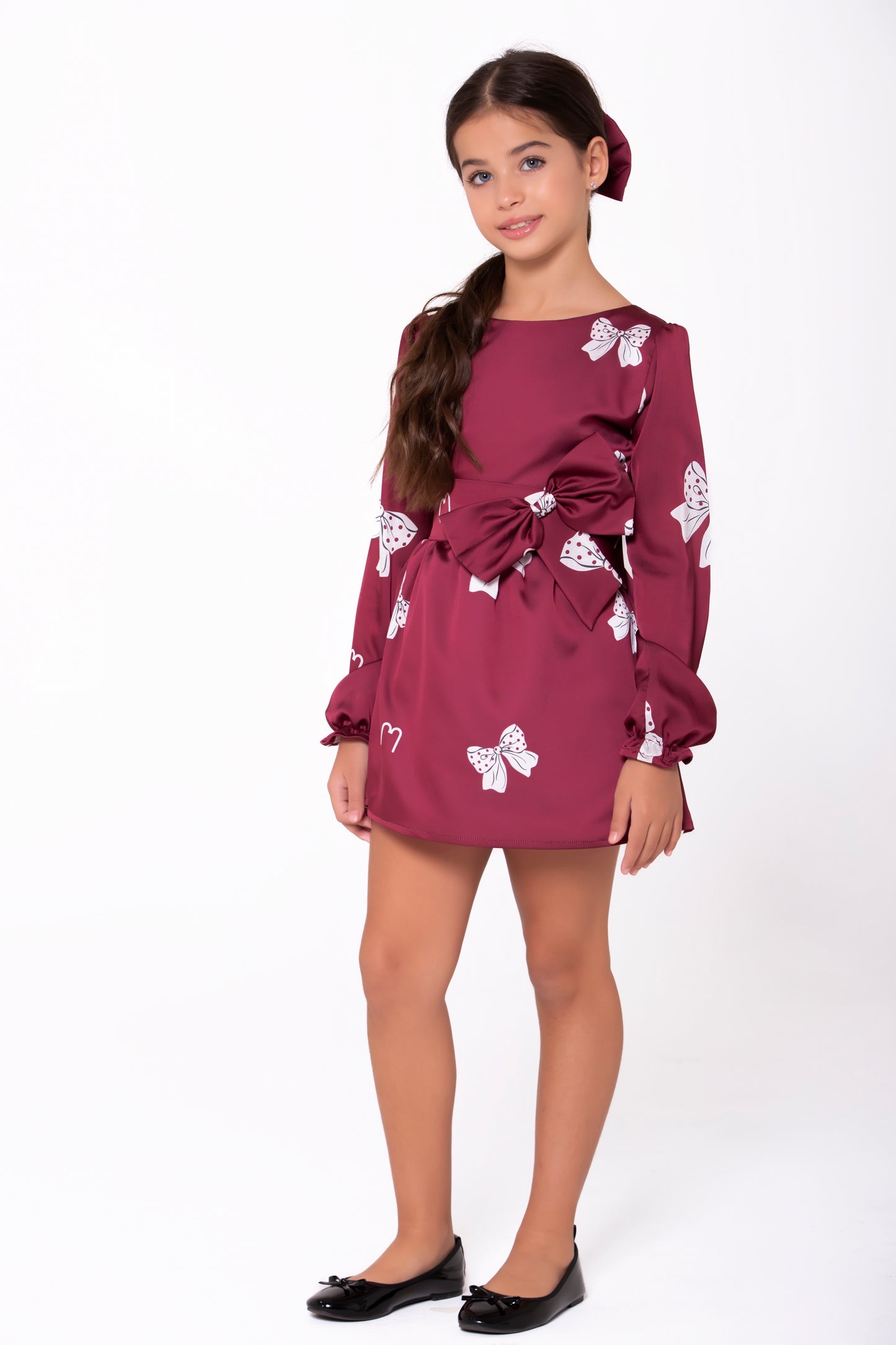 Bow dress baby