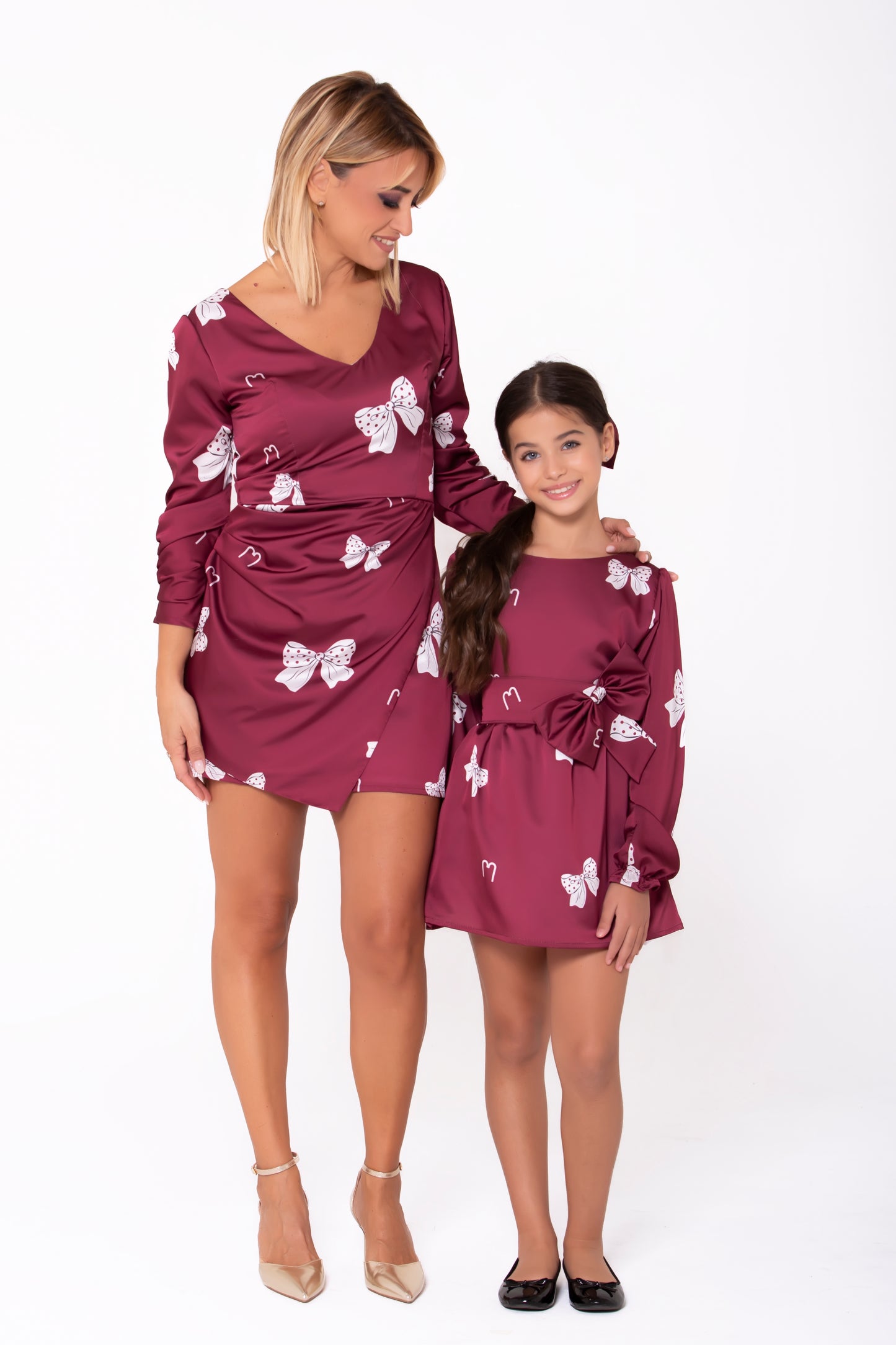 Bow dress baby