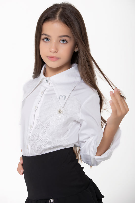 Camicia bianca baby