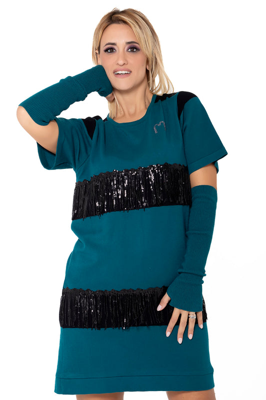 Trendy dress ottanio