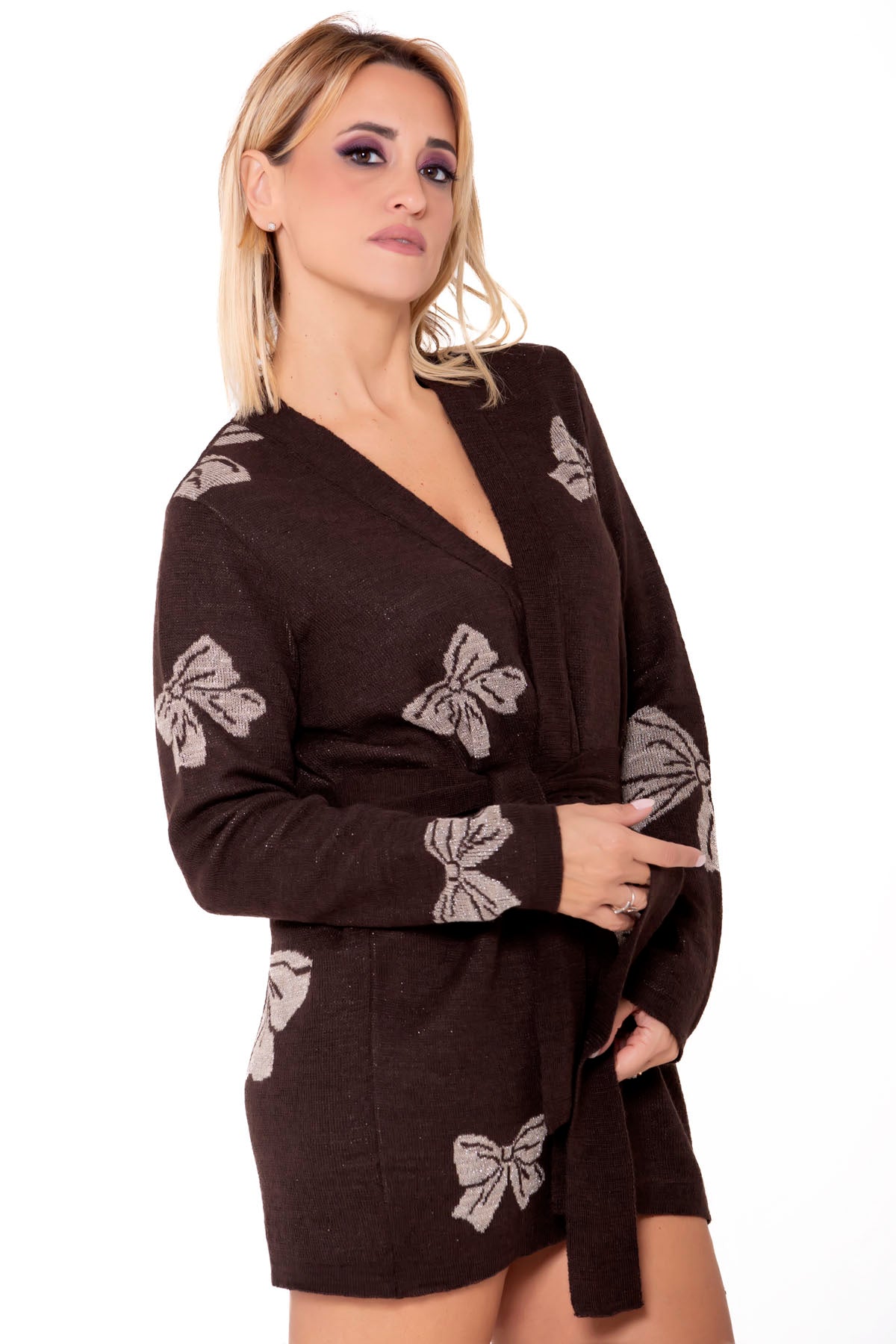 Sivota Cardigan fiocco