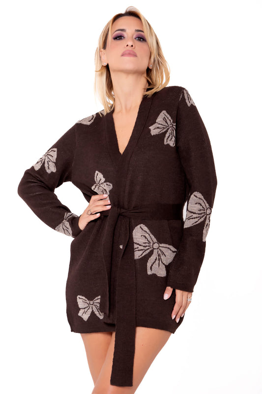 Sivota Cardigan fiocco