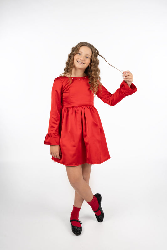 Bow dress bambina