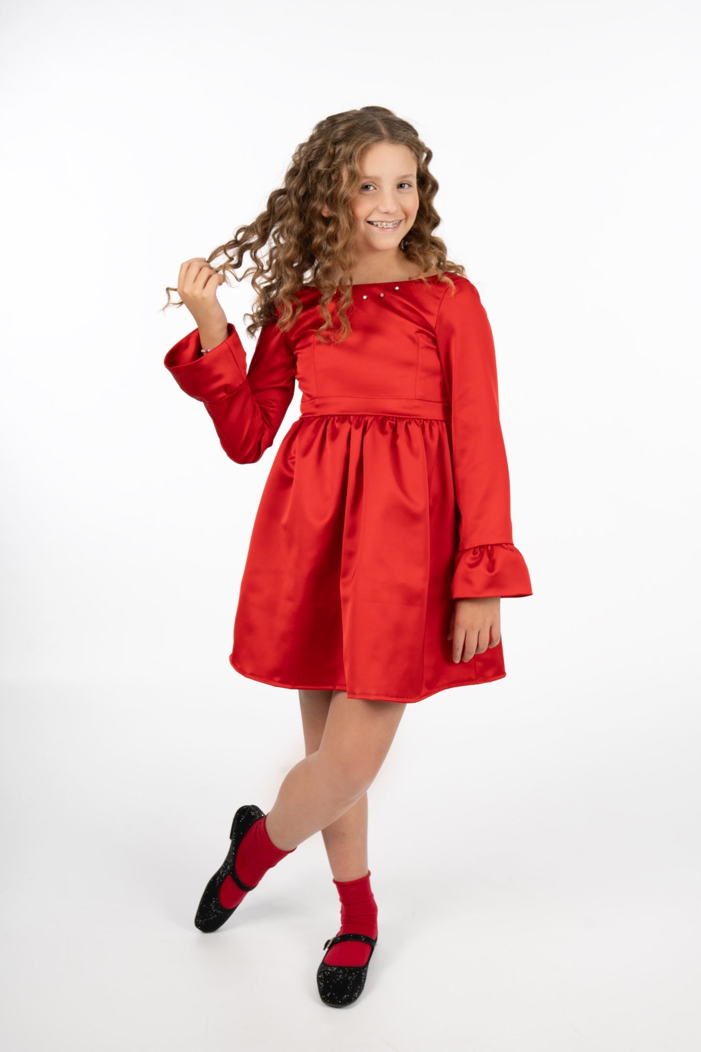 Bow dress bambina