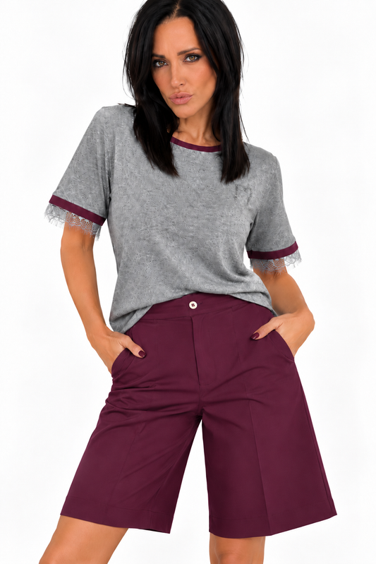 Burgundy wine bermuda