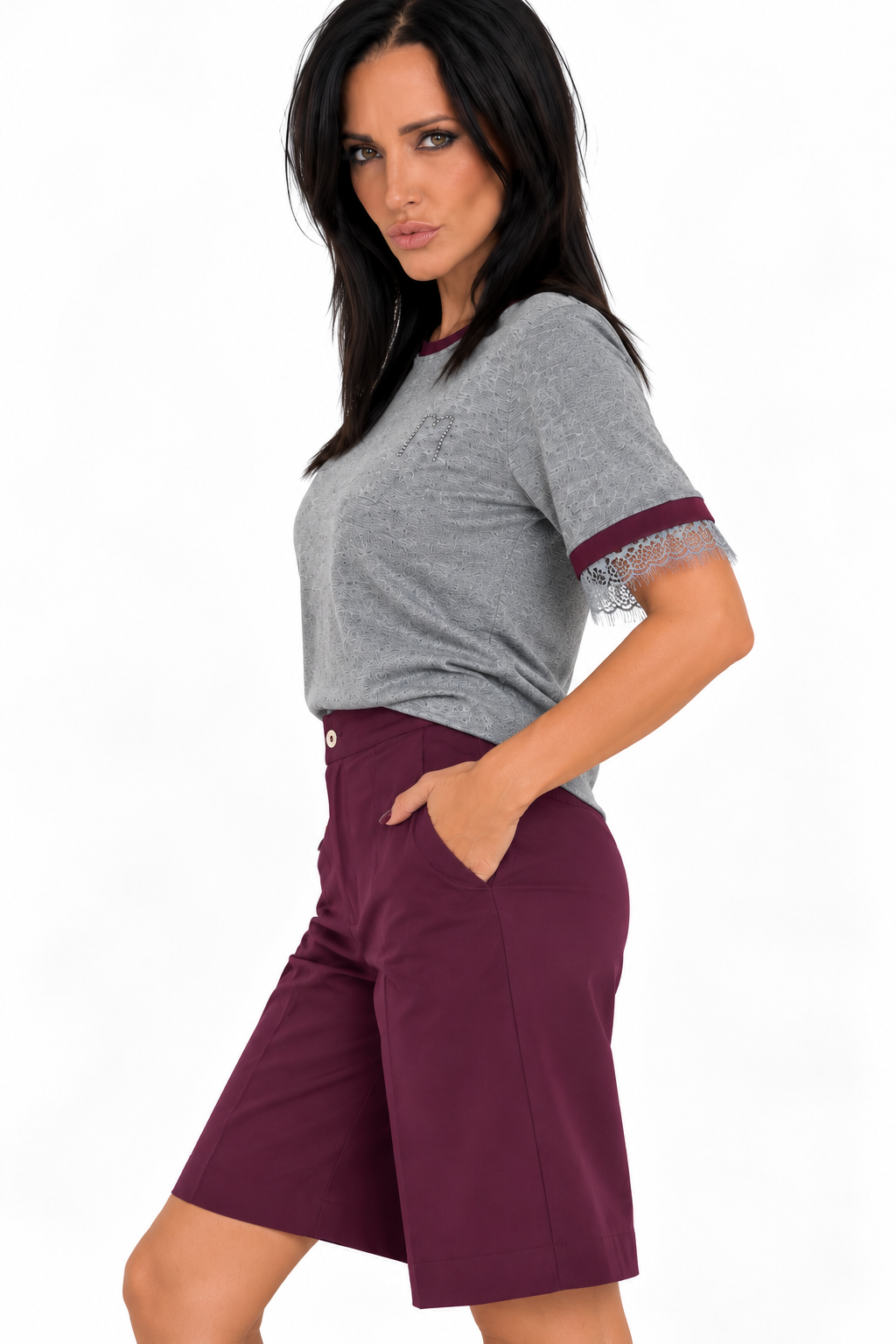 Burgundy wine bermuda
