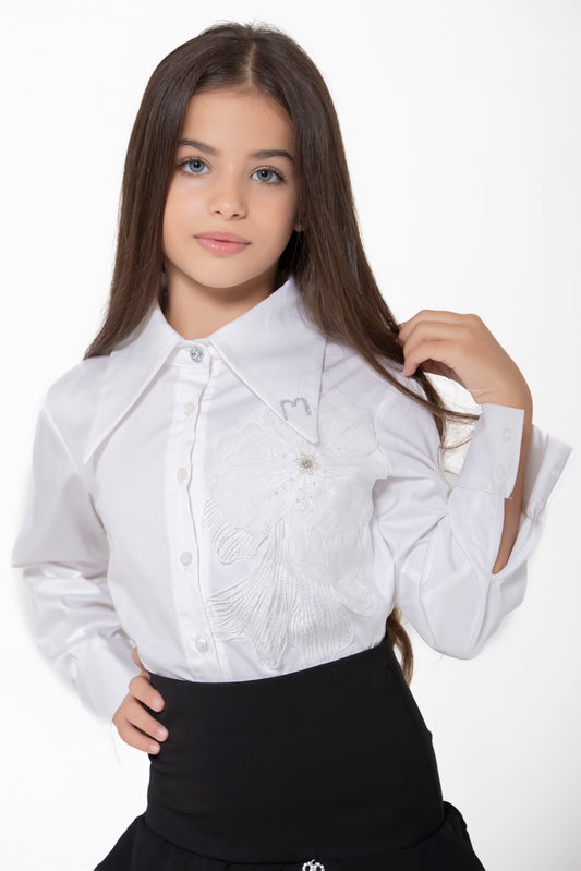 Camicia bianca baby