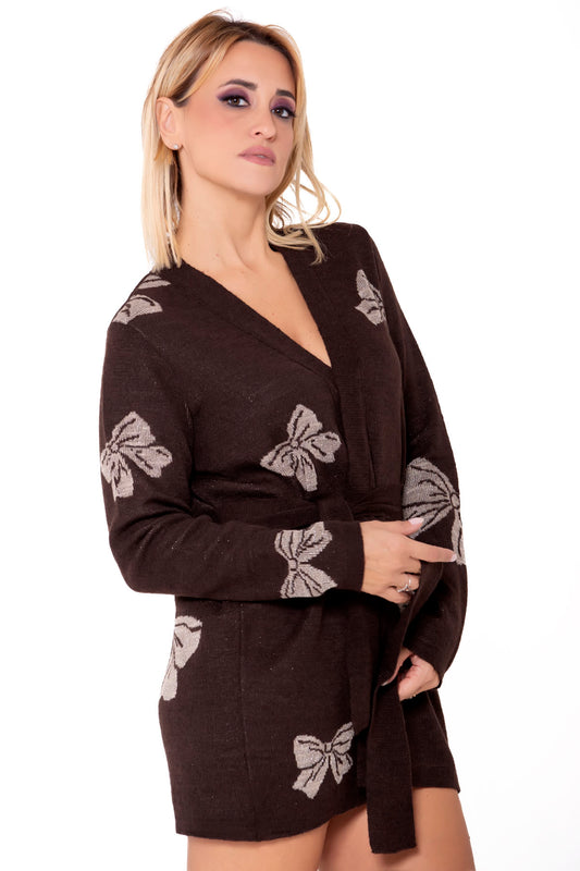 Sivota Cardigan fiocco