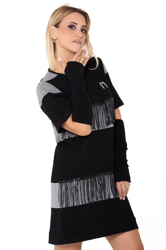 Trendy dress nero